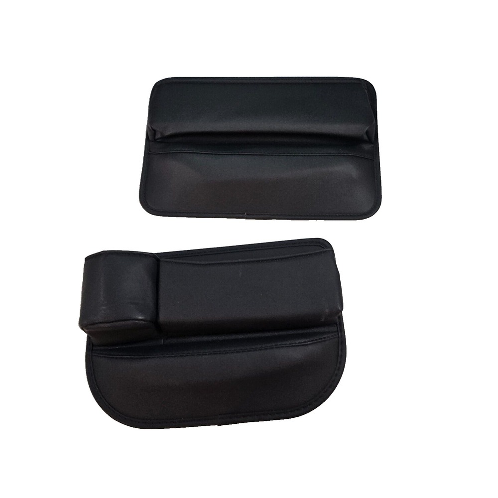 Car Accessories Seat Gap Filler Storage Box Phone Holder Organizer PU Leather